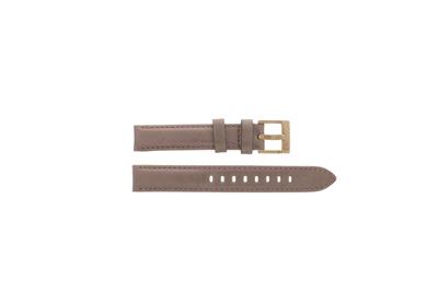 Horlogeband Armani Exchange AX5421 Leder Rosé 14mm