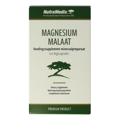 Magnesium malaat 120 Vegetarische capsules