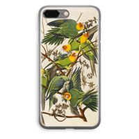 Carolinaparkiet: iPhone 8 Plus Transparant Hoesje