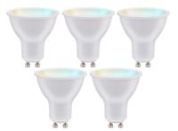 5-pack Alpina WiFi Smart GU10 LED-lamp - 4,9W - 470 lm