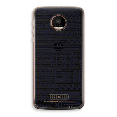 Marrakech print: Motorola Moto Z Force Transparant Hoesje