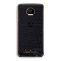 Marrakech print: Motorola Moto Z Force Transparant Hoesje Marrakech print: Motorola Moto Z Force Transparant Hoesje