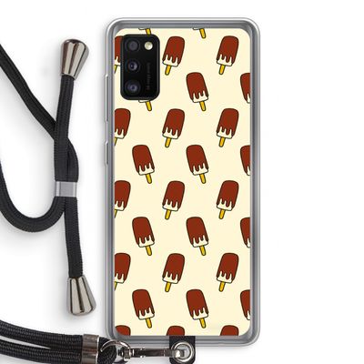 Yummy: Samsung Galaxy A41 Transparant Hoesje met koord