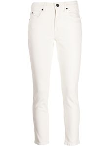 SLVRLAKE pantalon slim court - Blanc