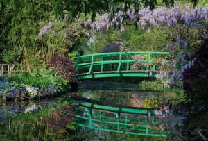 Tuinposter Brug Monet