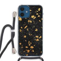 Terrazzo N°7: iPhone 12 Transparant Hoesje met koord