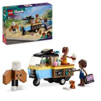LEGO 42606 Friends mobiele gebakskar, educatief speelgoed met minifiguren van honden Aliya, Jules en Aira - thumbnail