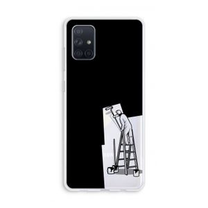 Musketon Painter: Galaxy A71 Transparant Hoesje