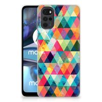 Motorola Moto G22 TPU bumper Geruit