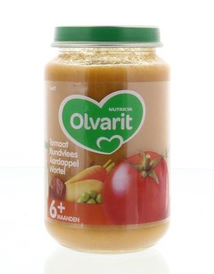 Tomaat rundvlees aardappel wortel