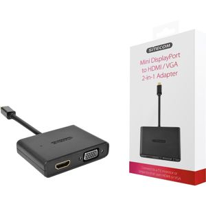 Mini-DisplayPort naar HDMI + VGA 2-in-1 Adapter