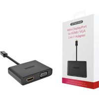 Mini DisplayPort to HDMI / VGA 2-in-1 Adapter Adapter