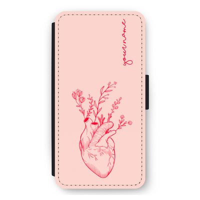 Blooming Heart: iPhone 11 Flip Hoesje