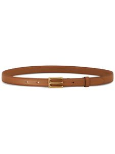 ETRO ceinture en cuir à boucle logo - Marron