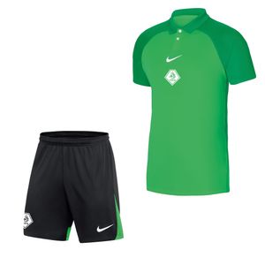 Nike KNVB Polo Trainingsset Groen Zwart