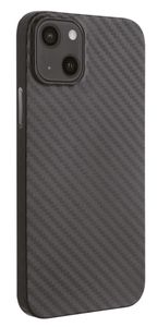 Vivanco Pure Backcover Apple iPhone 13 Carbon Inductieve lading, Stootbestendig