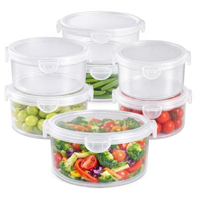 Plasticforte Vershoudbakjes set Classic - 7x stuks - vriezer / magnetron - kunststof - diverse maten