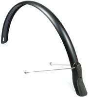 Eurofender scatto achterspatbord 51mm - 28 inch matzwart