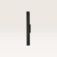 Wandlamp Brenzo nero m - GU10-fitting - Lichtstaaf - Minimalistisch design - IP20 voor binnen