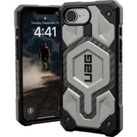 Urban Armor Gear Monarch Pro Outdoor telefoonhoes Apple iPhone 16e Titaan Inductieve lading, MagSafe compatible, Stootbestendig