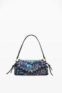 Middelgrote graffiti tas - MATERIAL FINISHES - U