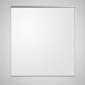 VidaXL Rolgordijn verduisterend 160 x 175 cm wit