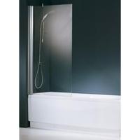 Novellini Aurora 1 badklapwand 1 delig 70x150cm chroom/aqua AURORAN1702K