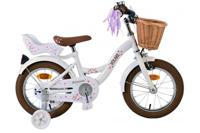 Volare Blossom Kinderfiets Meisjes 14 inch Wit