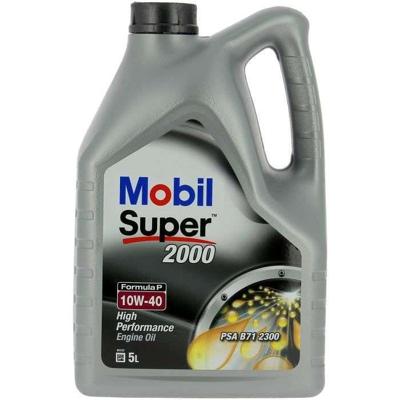 Motoroliekan - MOBIL - S2000 10W40 Formula-P - 5 L - 4 seizoenen
