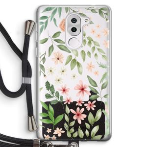 Botanical sweet flower heaven: Honor 6X Transparant Hoesje met koord