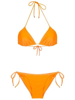 Amir Slama bikini à bonnets triangles - Orange