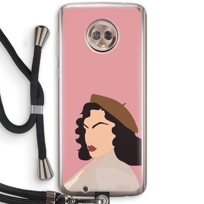 Confidence: Motorola Moto G6 Transparant Hoesje met koord