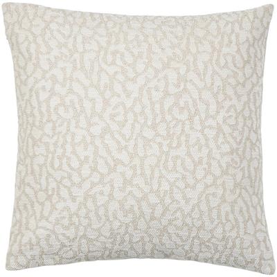 Leen Bakker - Sierkussen Lianne - 45x45 Cm - Polyester - Crème