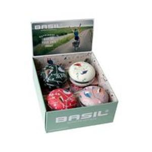 Basil Display met 4 Big Wanderlust fietsbellen