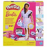 Plasticine Spel Play-Doh Barbie Fashionista Ruffles Multicolour 730 g