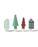 HEMA Houten Figuren Kerst (multi)