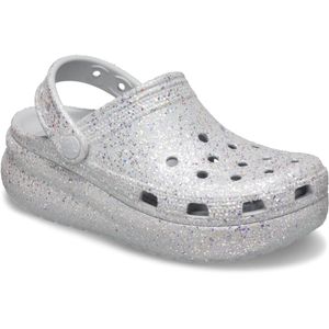 Crocs Classic Cutie Crush Glitter Klomp Zilver