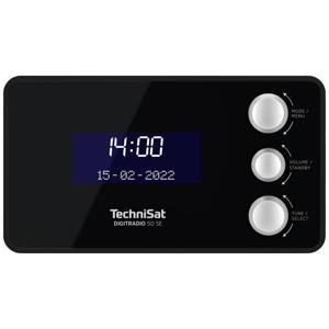 TechniSat DIGITRADIO 50 SE Wekkerradio DAB, DAB+, VHF (FM) Wekfunctie Zwart