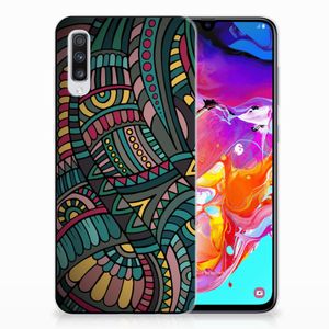 Samsung Galaxy A70 TPU bumper Aztec