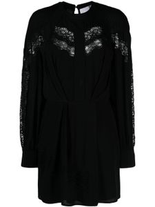 IRO robe Belinda en dentelle - Noir