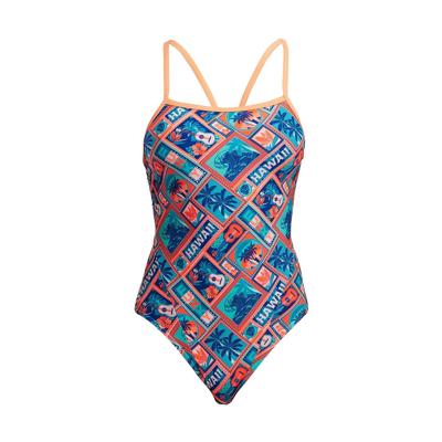 Funkita Tiki Tango single strap badpak dames
