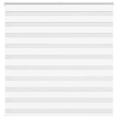 Zebra Blind 140x100 cm stofbreedte 135,9 cm polyester wit