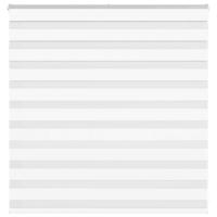 Zebra Blind 140x100 cm stofbreedte 135,9 cm polyester wit