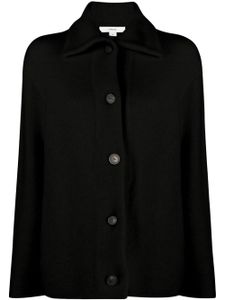 Vince spread-collar cardigan - Noir