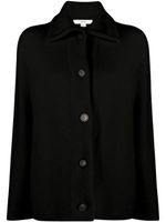 Vince spread-collar cardigan - Noir - thumbnail