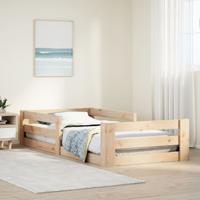 Bedframe zonder matras massief grenenhout 90x200 cm