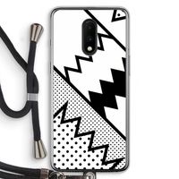 Pop Art #5: OnePlus 7 Transparant Hoesje met koord