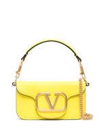 Valentino Garavani sac à bandoulière à détail VLOGO - Jaune Valentino Garavani sac à bandoulière à détail VLOGO - Jaune