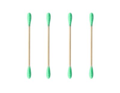 The Eco Gang Wattenstaafjes - 100 stuks - groen