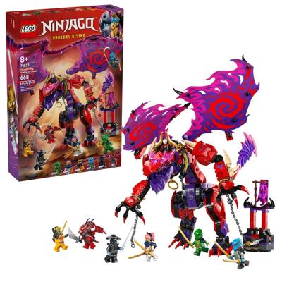 LEGO NINJAGO 71832 Dondertand Draak van Chaos